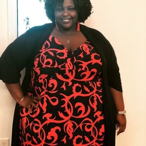 Curvy maxi dress size 6x